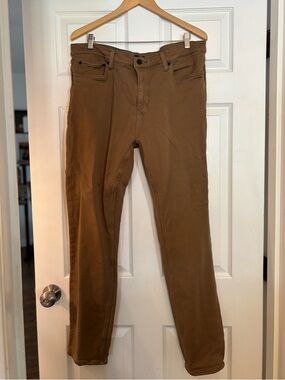 Banana Republic Men’s Tan Casual Stretch Slim Pants